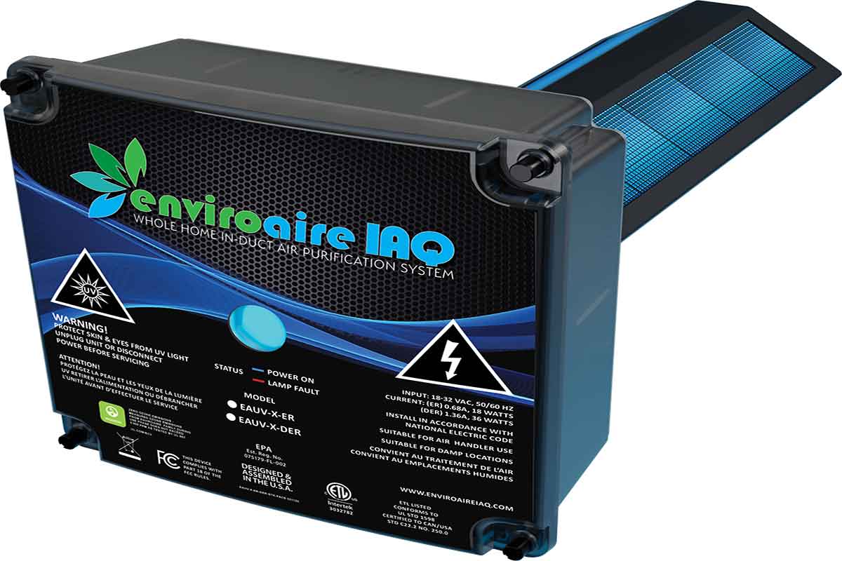 EnviroAire IAQ UV System - Air Treatment Evolved!